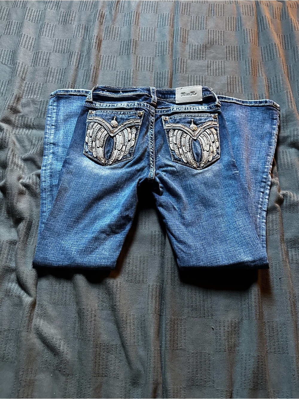 Miss Me Bedazzled Bootcut Jeans